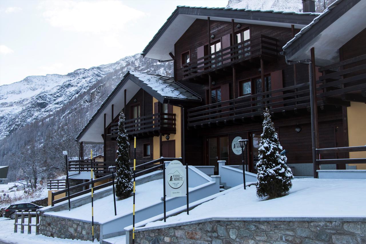 Residence Le Marmotte Gressoney-la-Trinité Dış mekan fotoğraf