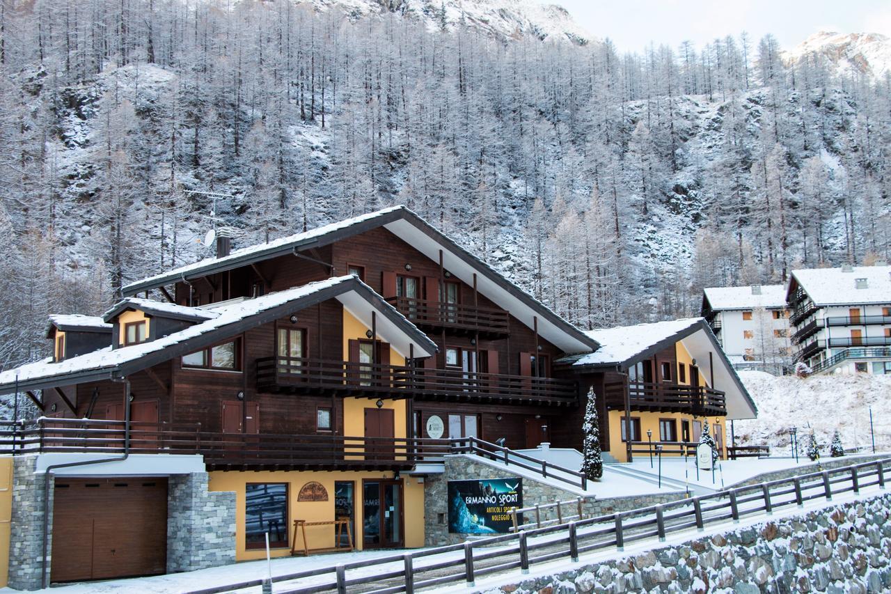 Residence Le Marmotte Gressoney-la-Trinité Dış mekan fotoğraf